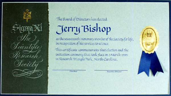 Bishop Certificate