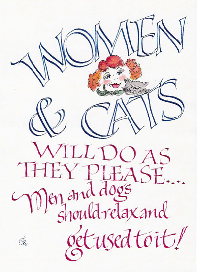 Women &amp; Cats