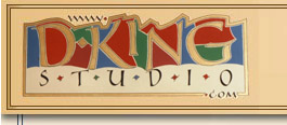 D. King Studio logo