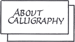 About Calligraphy