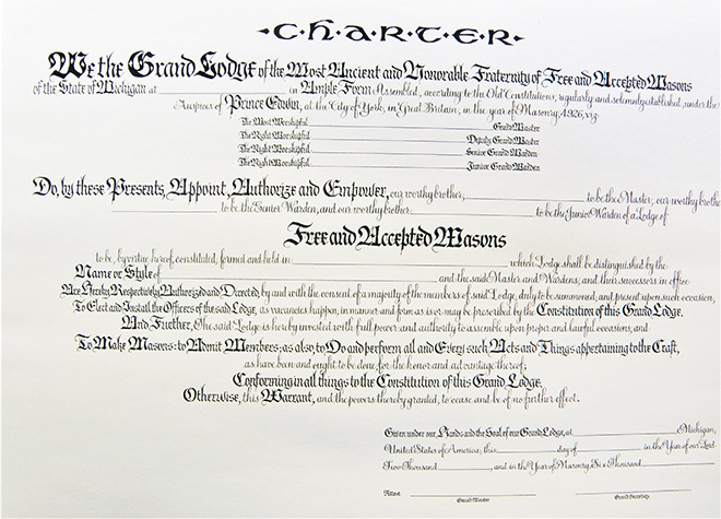 Lodge Charter